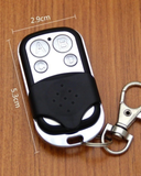 Kit 2 Controles Remoto Universal para Portão Elétrico Eletrônico Garagem com Chaveiro 433mhz 4 Botões